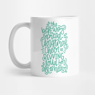 Christmas cheer - Mint Mug